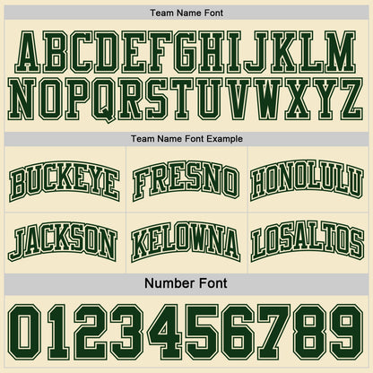 Custom Green-Cream Side Panel Geometric Chevron Reversible Double Side Sublimation Basketball Set Jersey