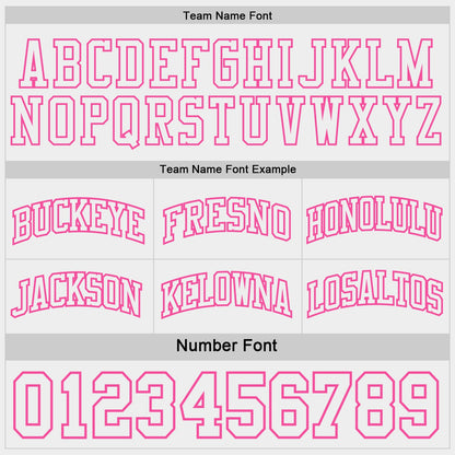 Custom Pink-White Side Panel Geometric Chevron Reversible Double Side Sublimation Basketball Set Jersey