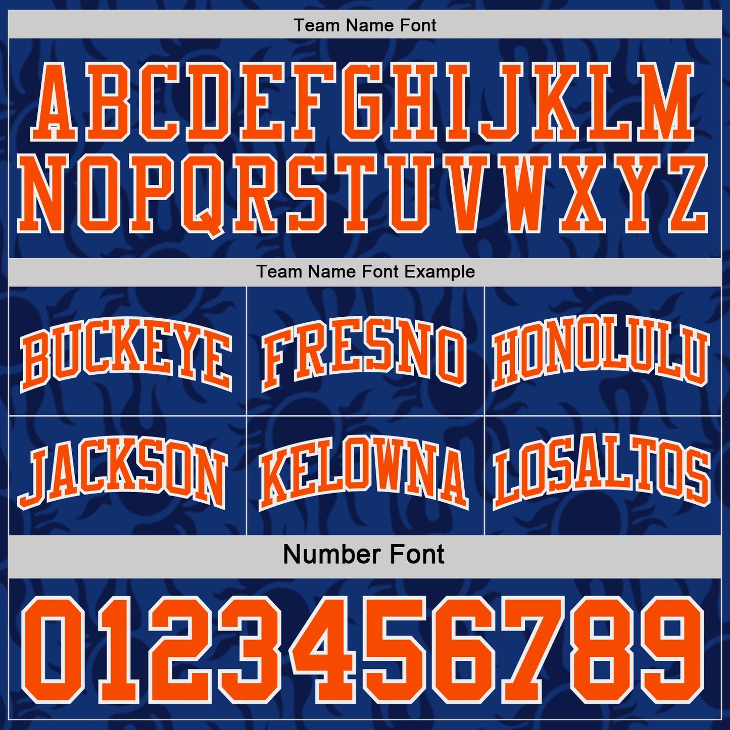 Custom Royal Orange-White Side Panel Stripe Sun Flame Reversible Double Side Sublimation Basketball Set Jersey