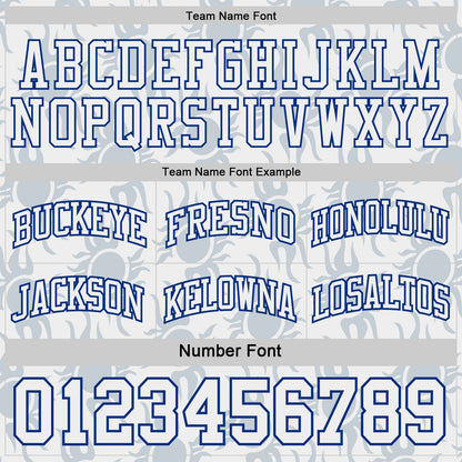 Custom Royal-White Side Panel Stripe Sun Flame Reversible Double Side Sublimation Basketball Set Jersey