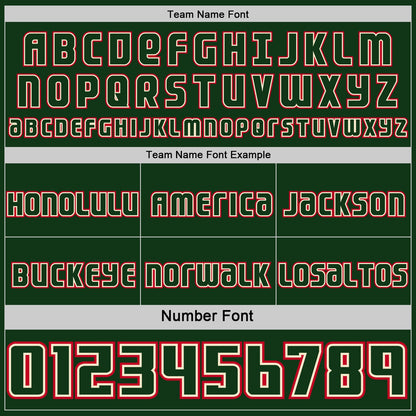 Custom Cream Green-Red Side Panel Stripe Geometric V-Cut Color Block Reversible Double Side Sublimation Basketball Set Jersey