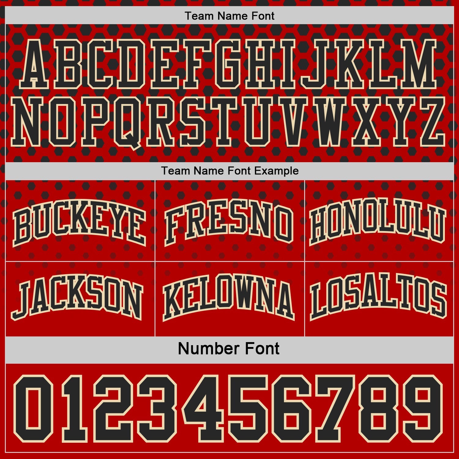 Custom Black Red-Cream Side Panel Stripe Gradient Geometric Honeycomb Reversible Double Side Sublimation Basketball Set Jersey