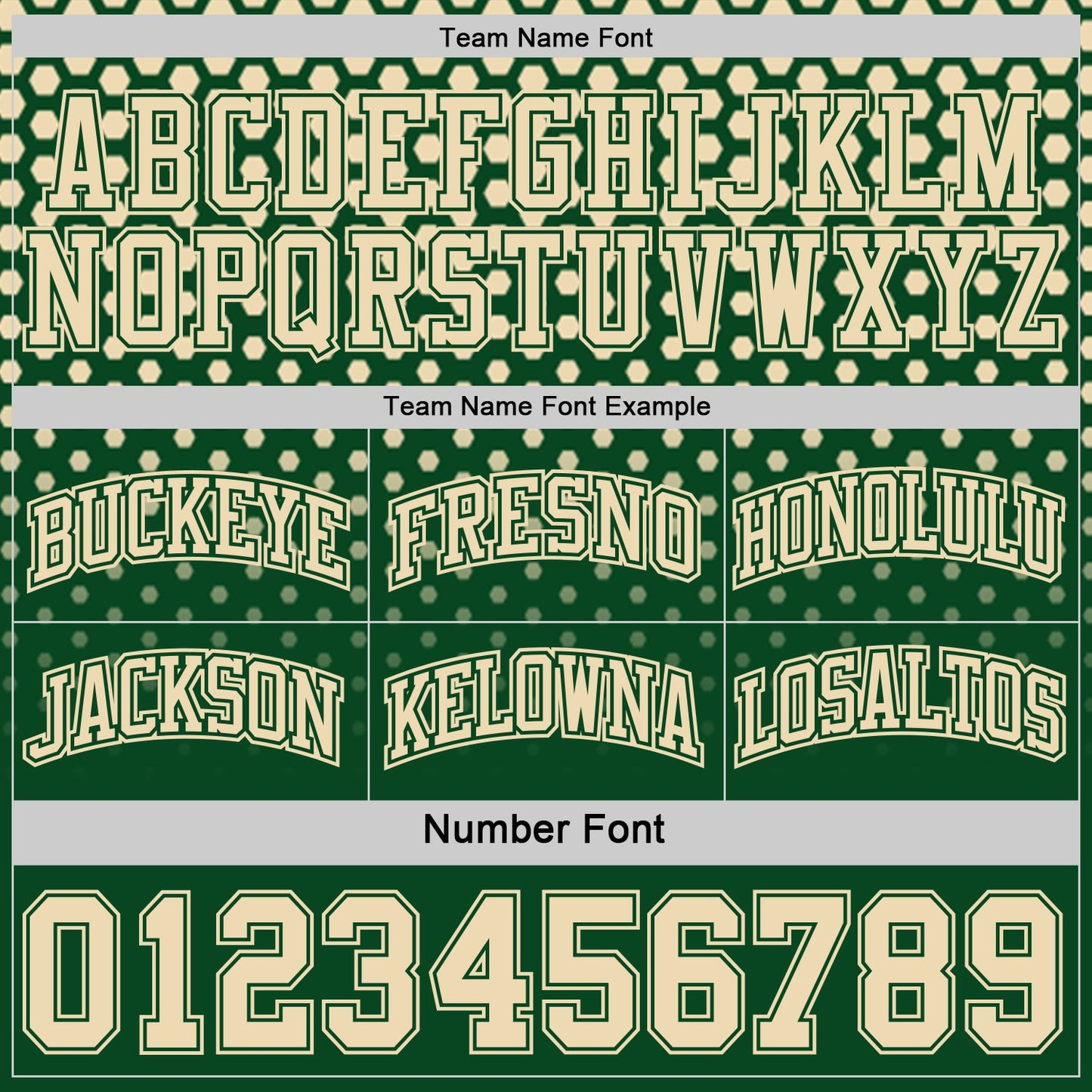 Custom Green-Cream Side Panel Stripe Gradient Geometric Honeycomb Reversible Double Side Sublimation Basketball Set Jersey