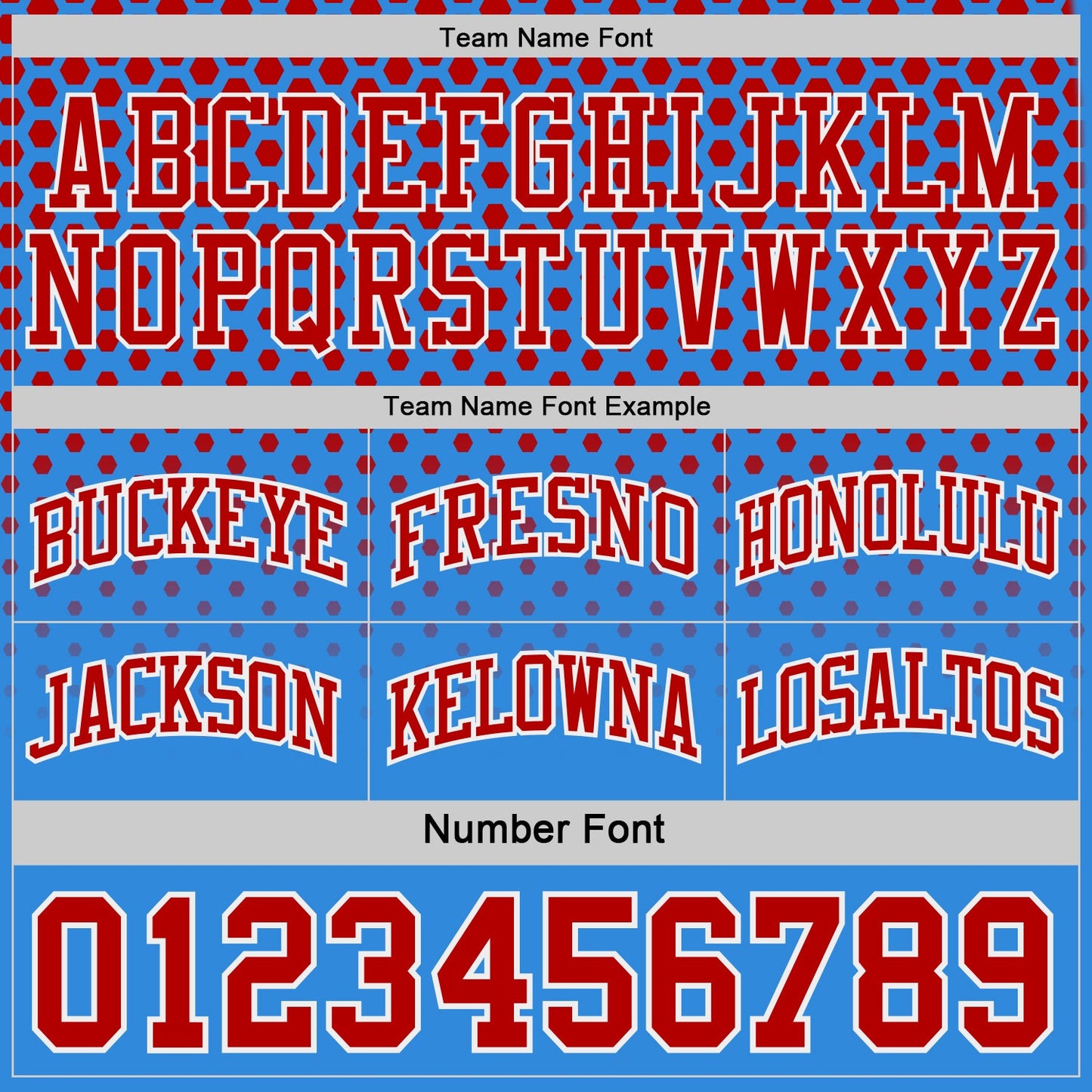 Custom Red Powder Blue-White Side Panel Stripe Gradient Geometric Honeycomb Reversible Double Side Sublimation Basketball Set Jersey