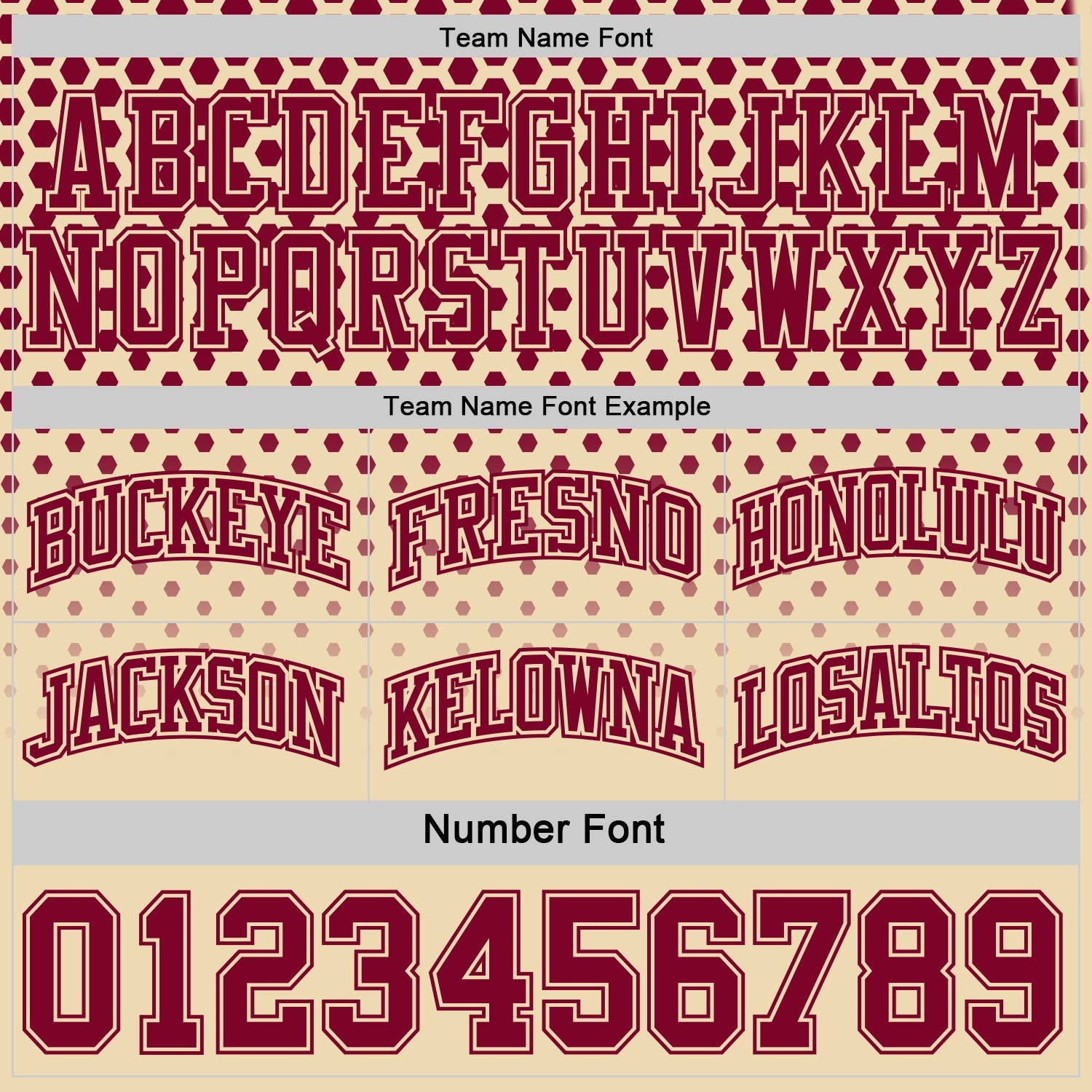 Custom Maroon-Cream Side Panel Stripe Gradient Geometric Honeycomb Reversible Double Side Sublimation Basketball Set Jersey