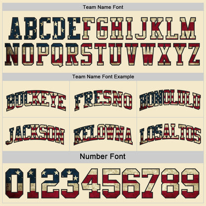 Custom Olive Vintage USA Flag Cream-Maroon Camo Side Panel Stripe Reversible Double Side Sublimation Basketball Set Jersey