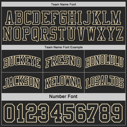 Custom Black(Olive)-Cream Digital Camo Side Panel Stripe Reversible Double Side Sublimation Basketball Set Jersey