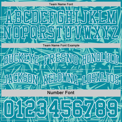 Custom Black White-Teal Side Panel Stripe Stars Geometric Shatter Starburst Reversible Double Side Sublimation Basketball Set Jersey