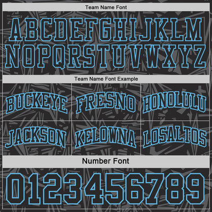 Custom Black Sky Blue-Pink Side Panel Stripe Stars Geometric Shatter Starburst Reversible Double Side Sublimation Basketball Set Jersey