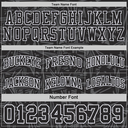Custom Black White-Red Side Panel Stripe Stars Geometric Shatter Starburst Reversible Double Side Sublimation Basketball Set Jersey