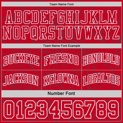 Custom Black White-Red Side Panel Stripe Stars Geometric Shatter Starburst Reversible Double Side Sublimation Basketball Set Jersey