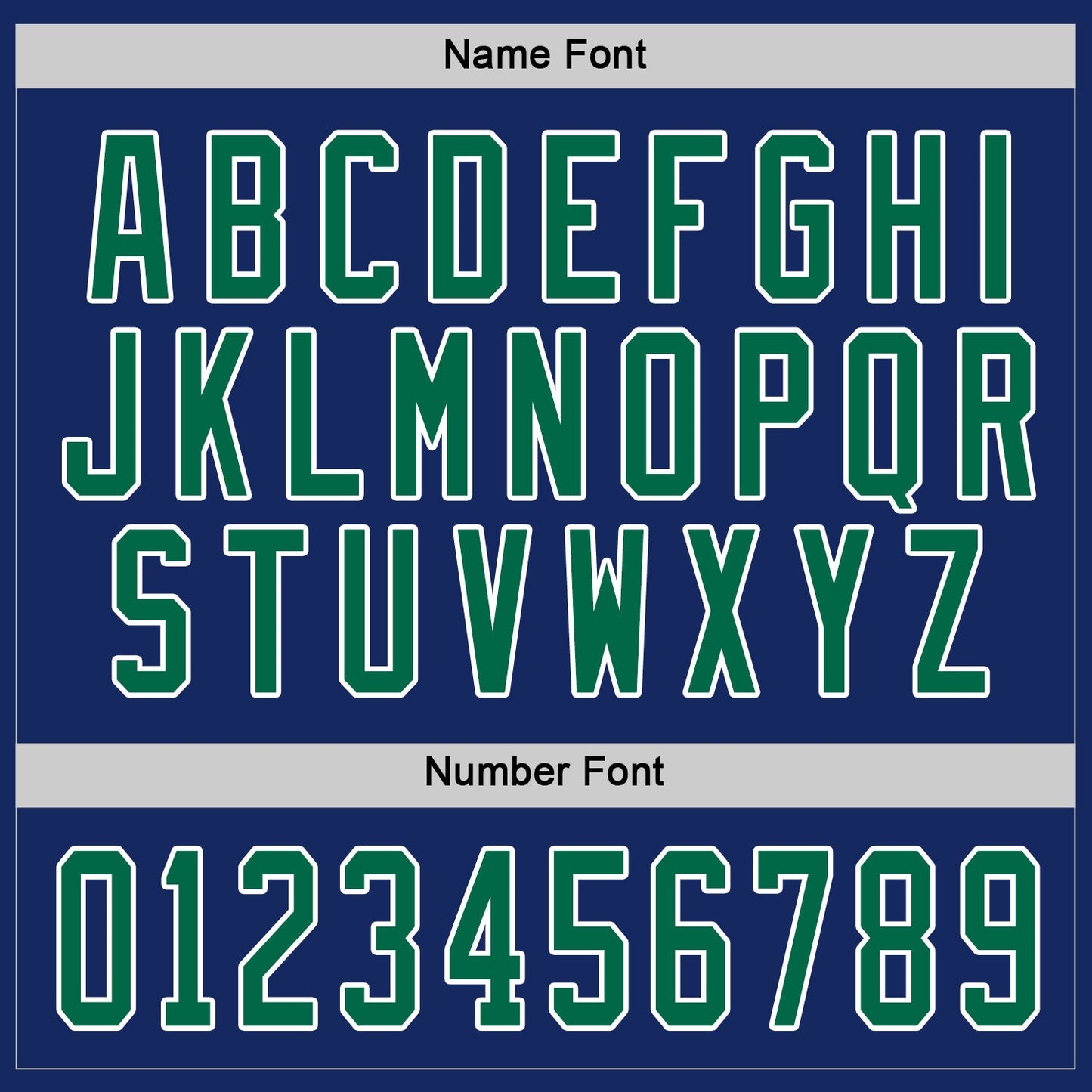 Custom Royal Kelly Green-White Hockey Jersey
