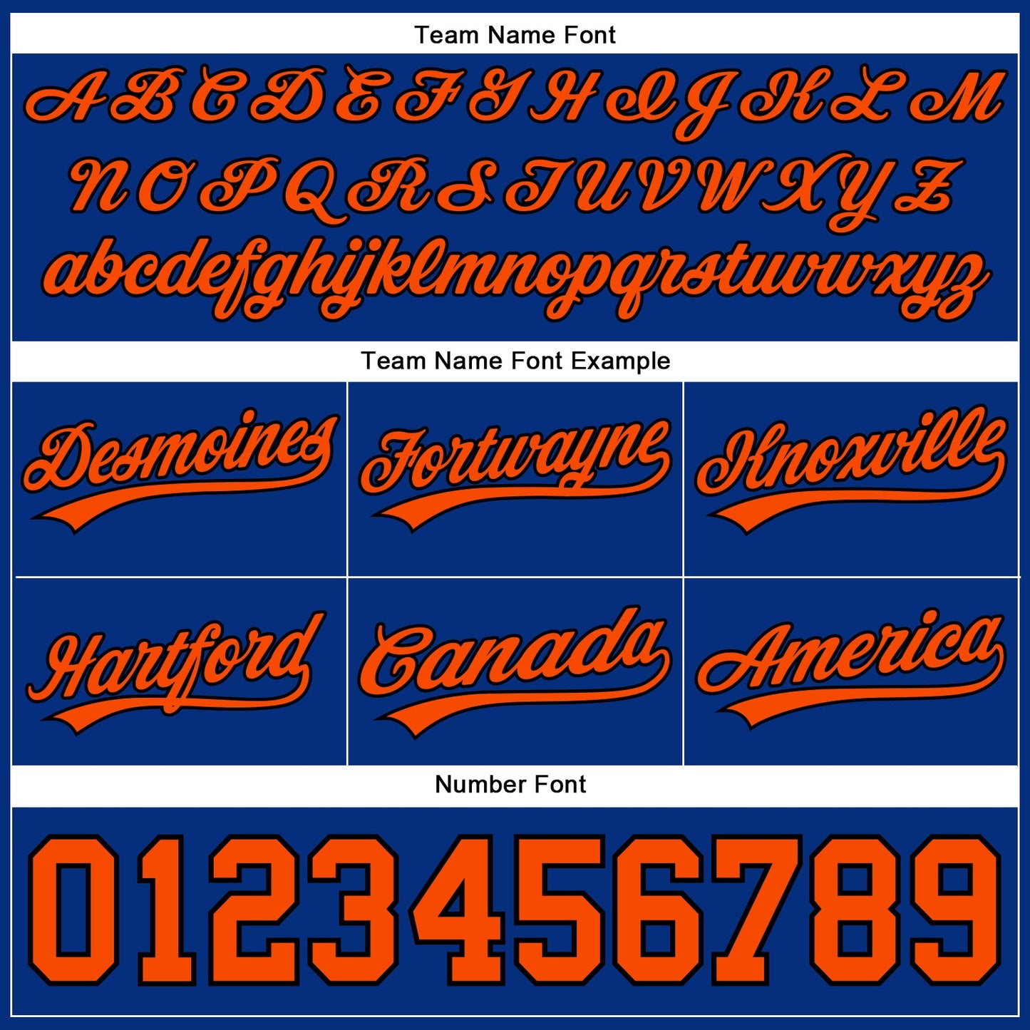 Custom Royal Orange-Black Authentic Throwback Basketball Shorts