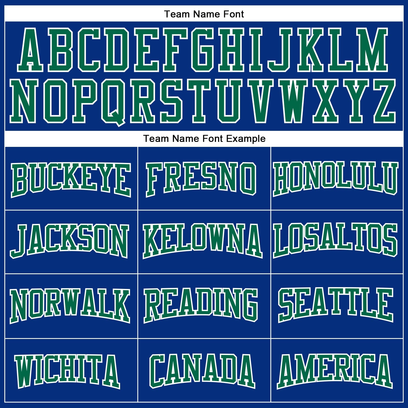 Custom Royal Kelly Green-White Authentic Football Jersey
