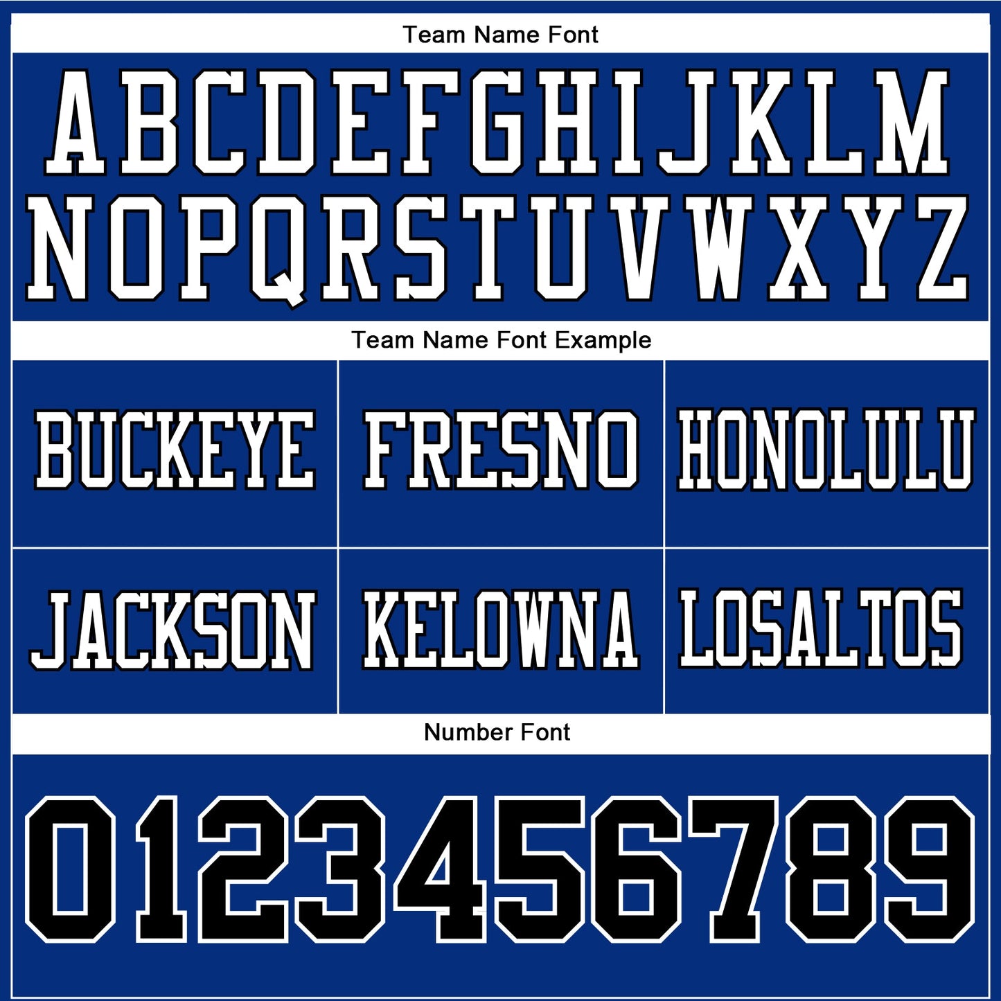 Custom Royal Black-White Authentic Football Jersey