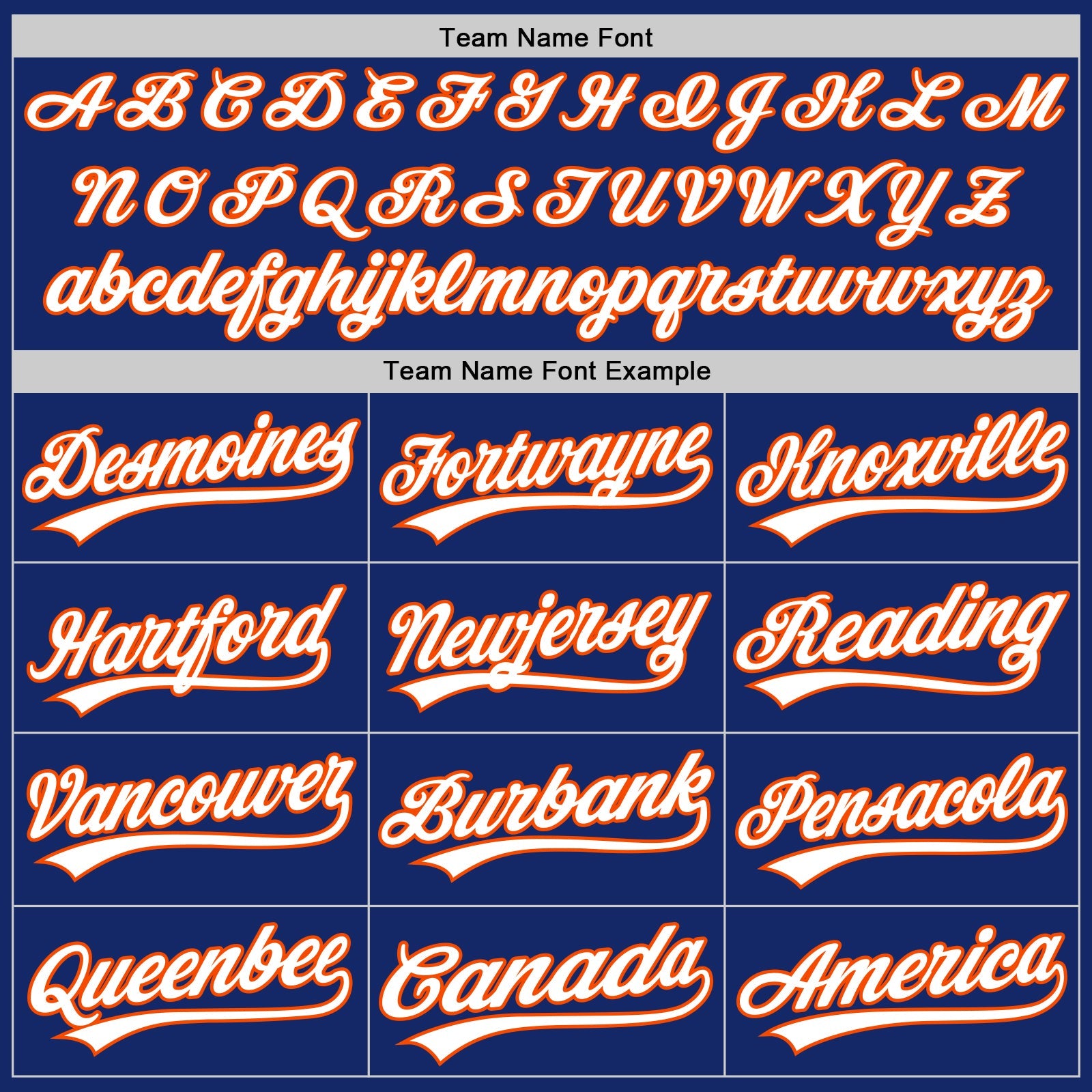 Custom Stitched Royal White-Orange Baseball Pullover Sweatshirt Hoodie
