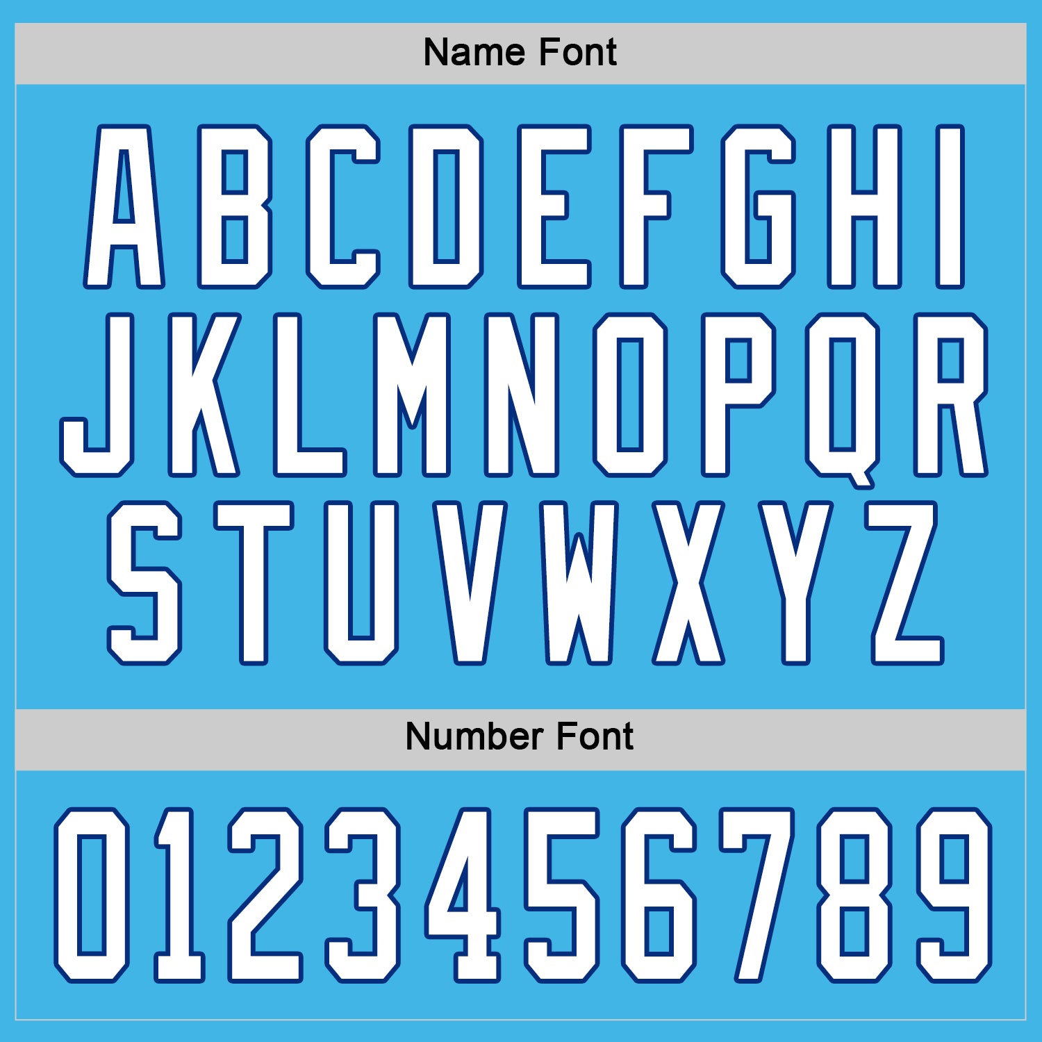 Custom Sky Blue White-Royal Hockey Jersey