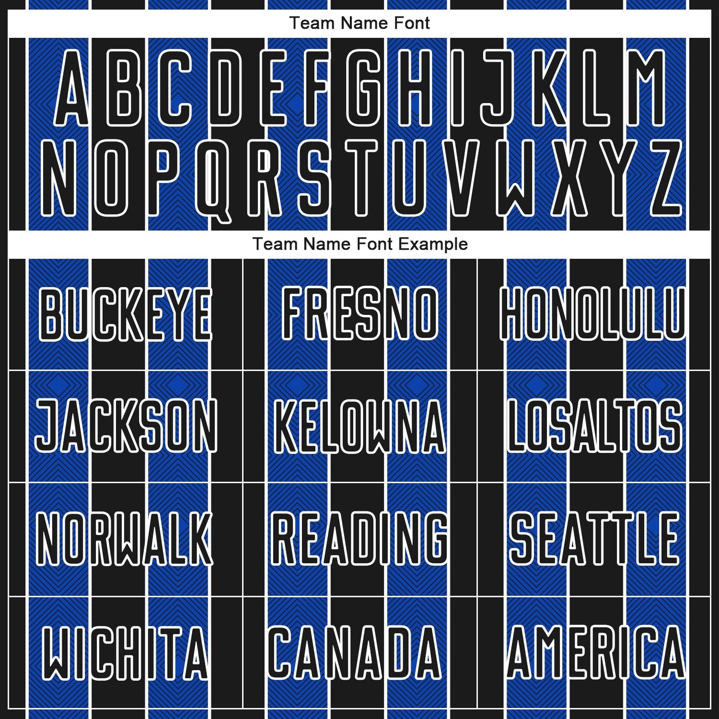 Custom Black Thunder Blue-White Pinstripe Line Sports Sublimation Soccer Uniform Jersey