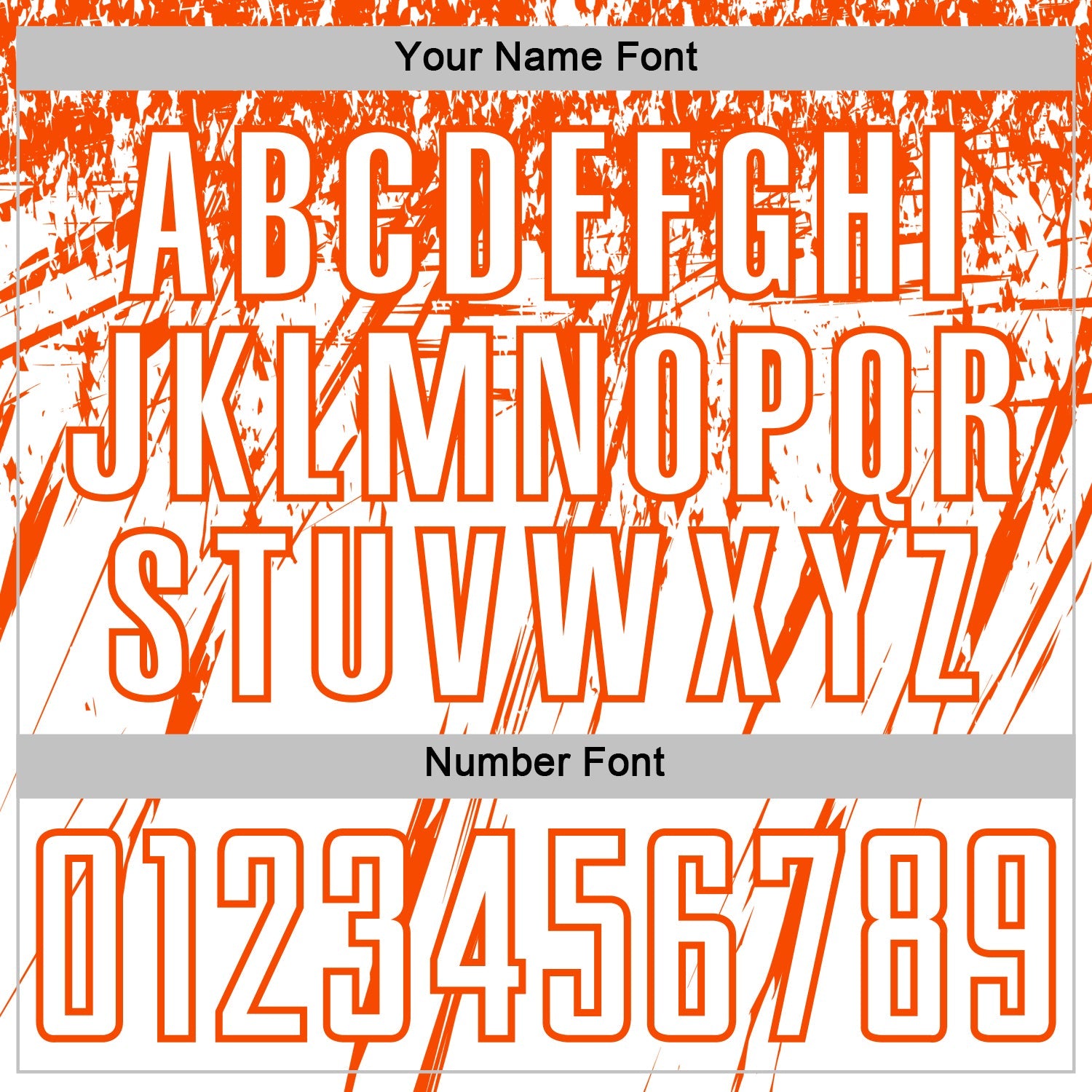 Custom White Orange Splash Sports Sublimation Soccer Uniform Jersey