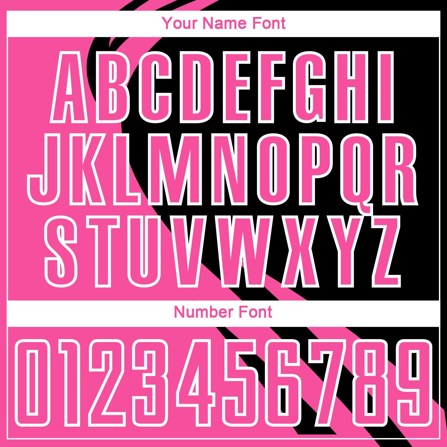 Custom Pink Black-White Diagonal Streamline Color Block Swirl Curve Lines Sublimation Soccer Uniform Jersey