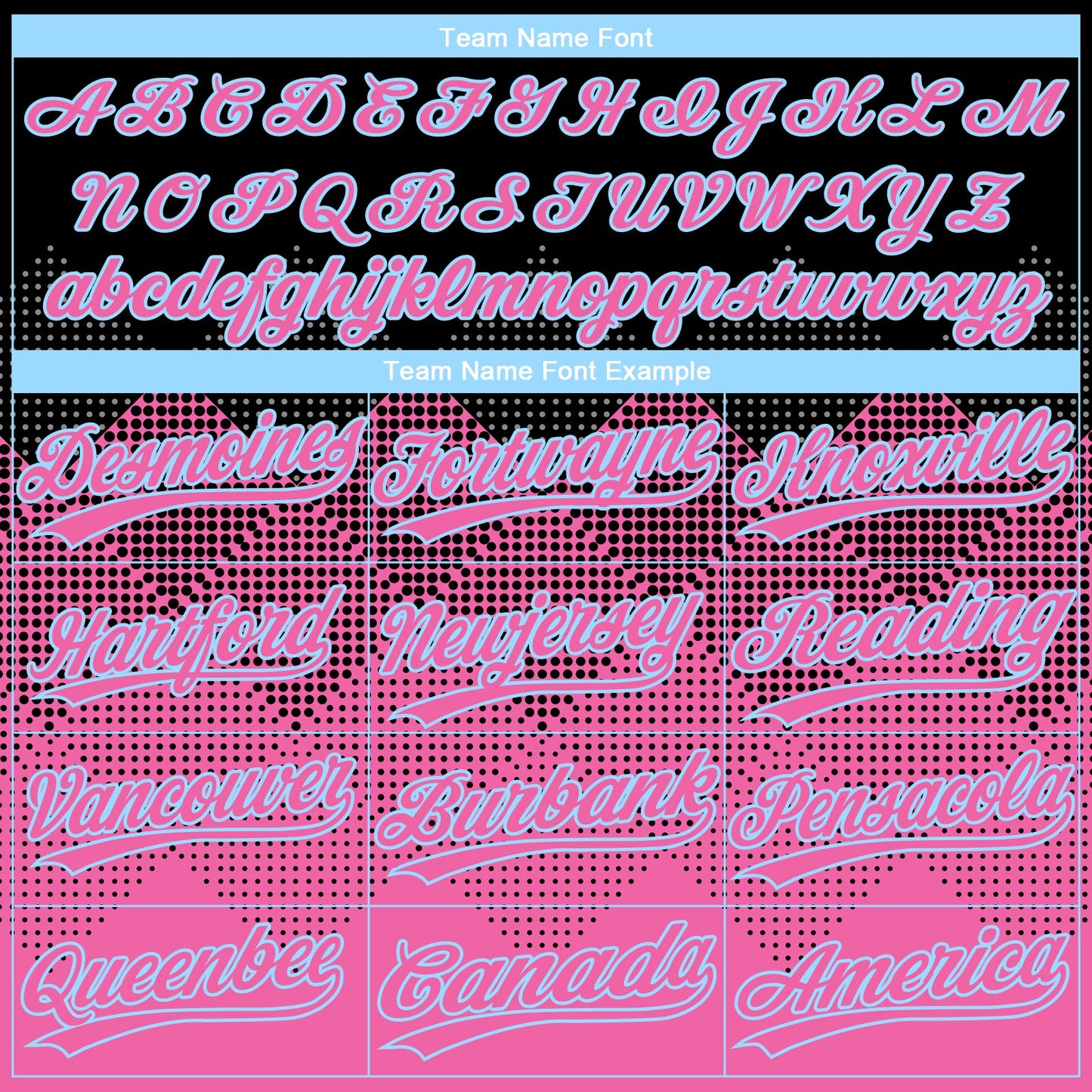 Custom Black Pink-Light Blue 3D Pattern Gradient Square Shapes Two-Button Unisex Softball Jersey