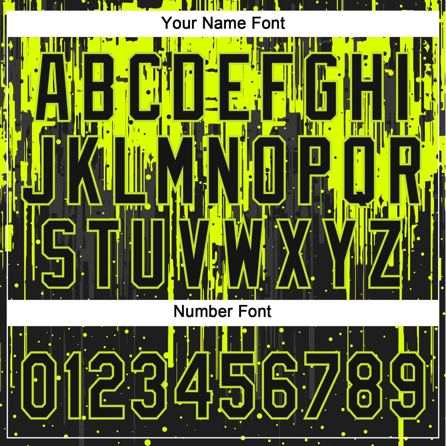 Custom Black Black-Neon Green 3D Pattern Two-Button Unisex Softball Jersey