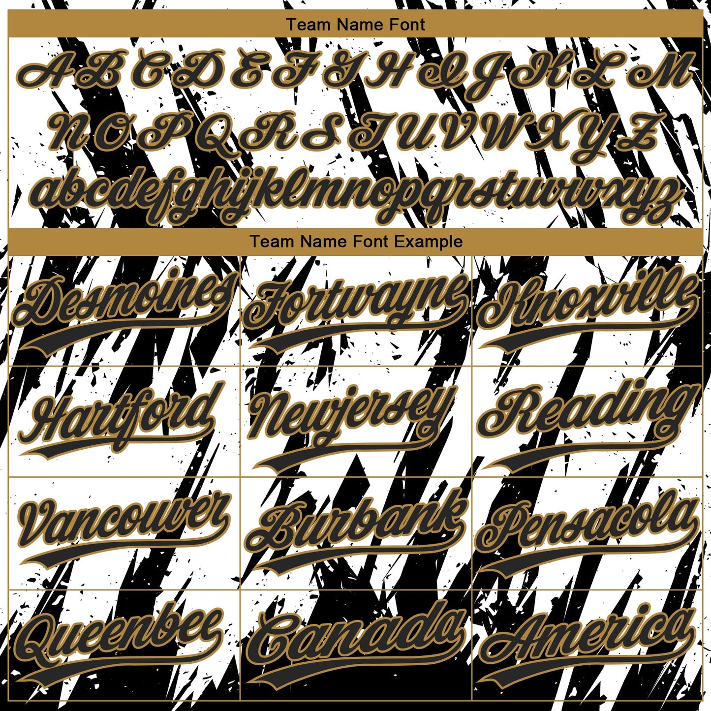 Custom White Black-Old Gold 3D Pattern Two-Button Unisex Softball Jersey