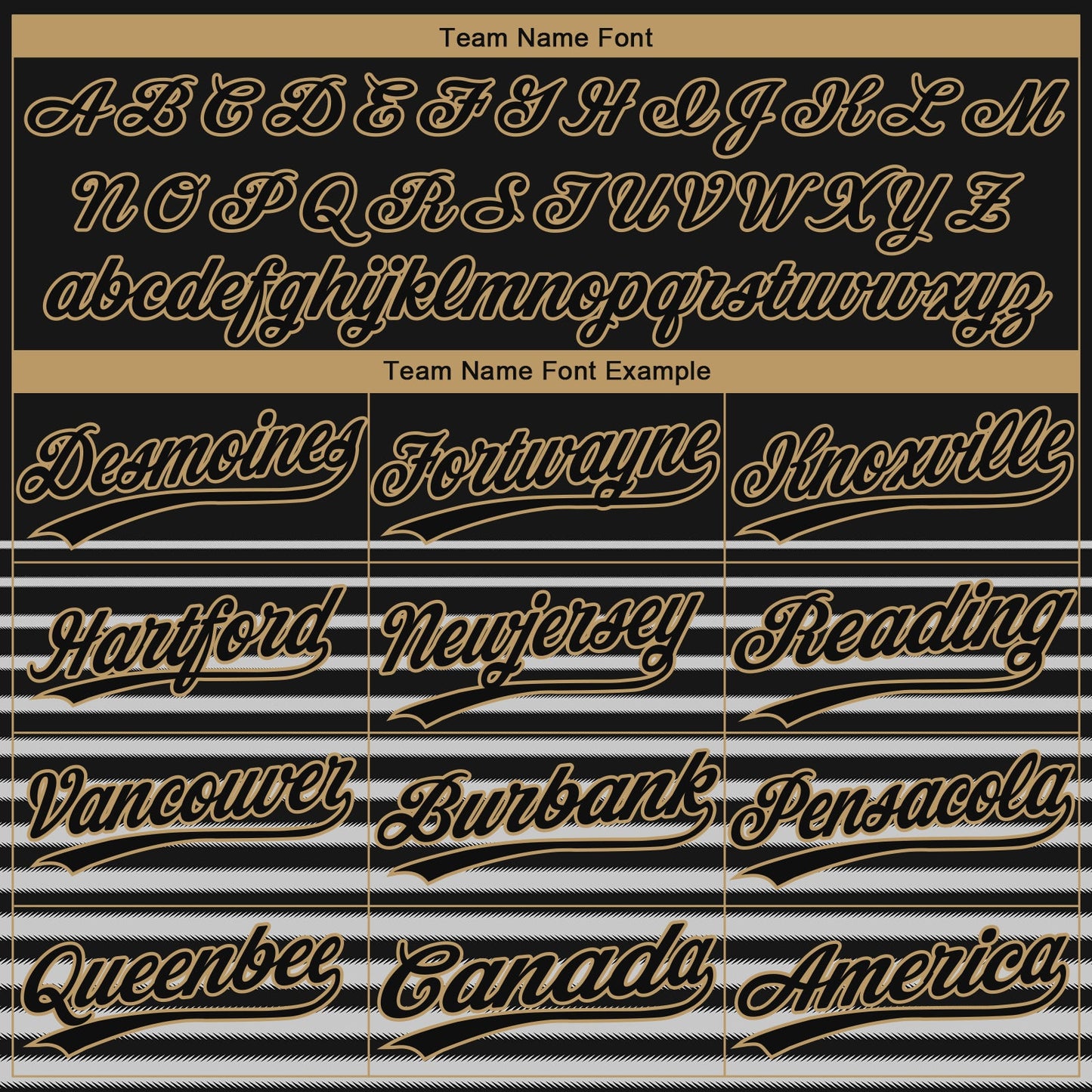 Custom Black Black-Old Gold 3D Pattern Two-Button Unisex Softball Jersey