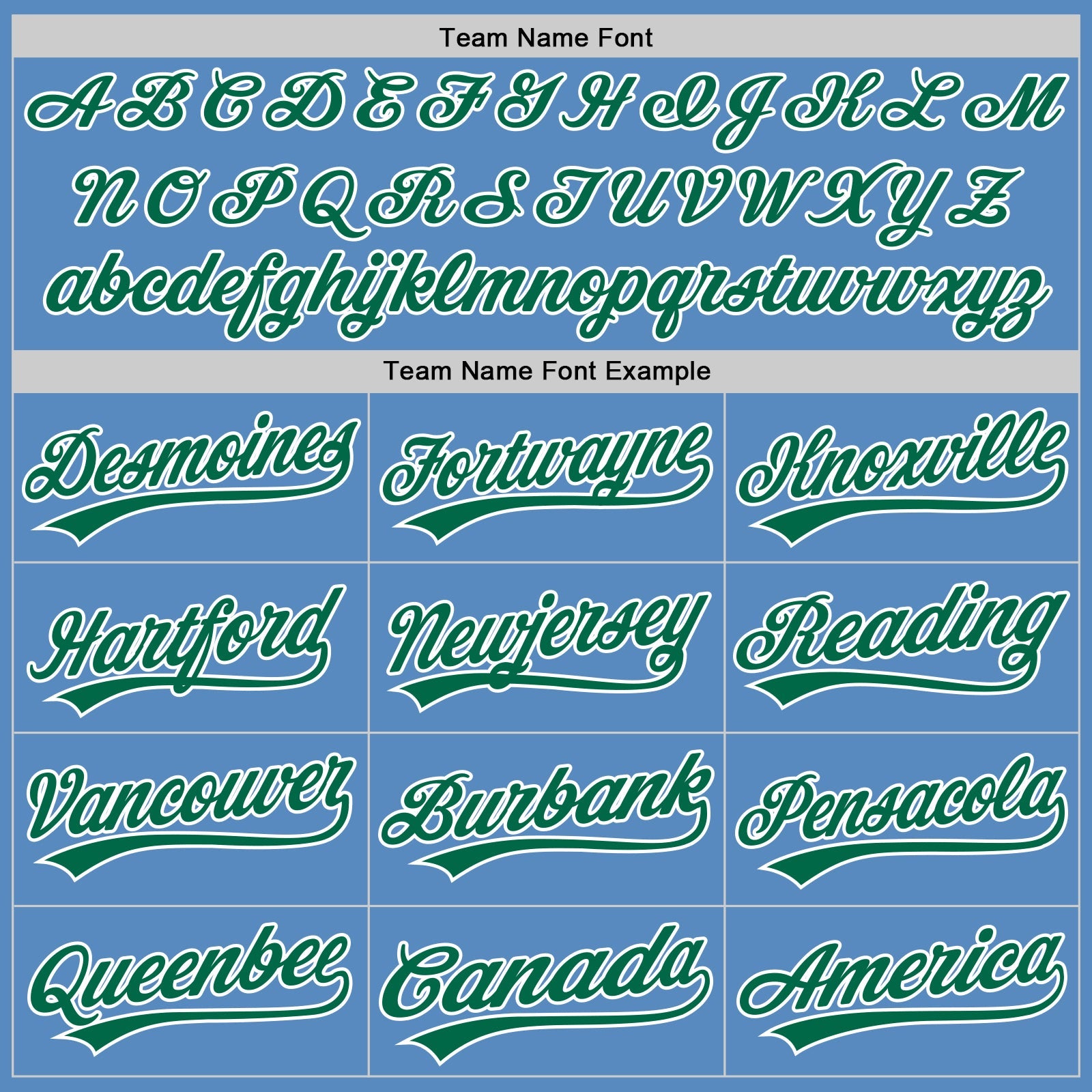 Custom Powder Blue Kelly Green-White Two-Button Unisex Softball Jersey