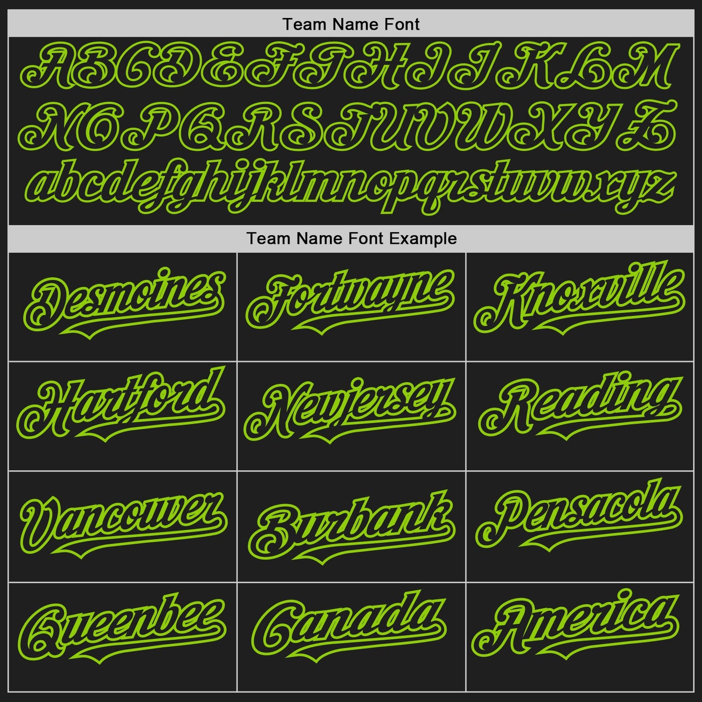 Custom Black Neon Green Pinstripe Neon Green Two-Button Unisex Softball Jersey