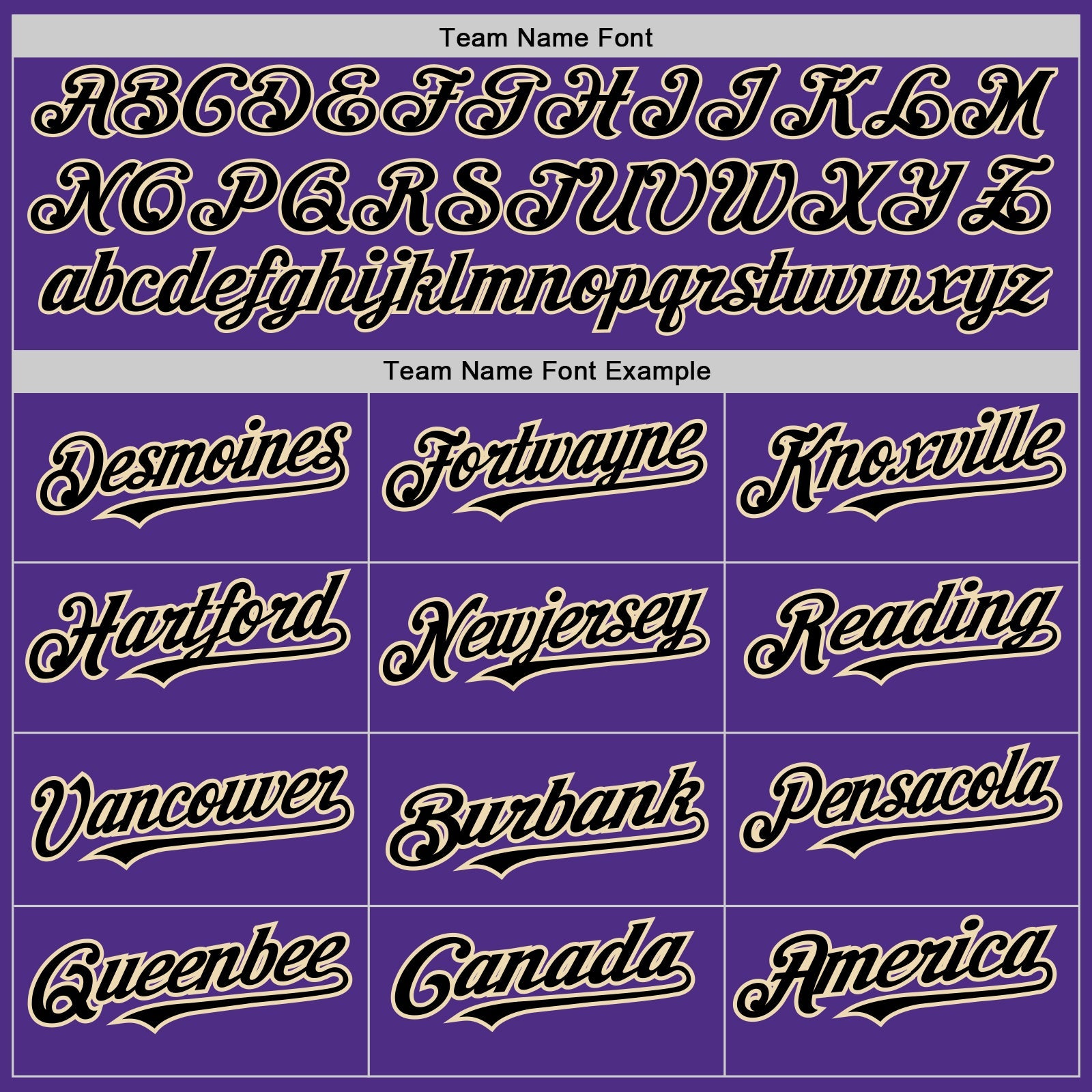 Custom Purple Black Pinstripe Cream Two-Button Unisex Softball Jersey