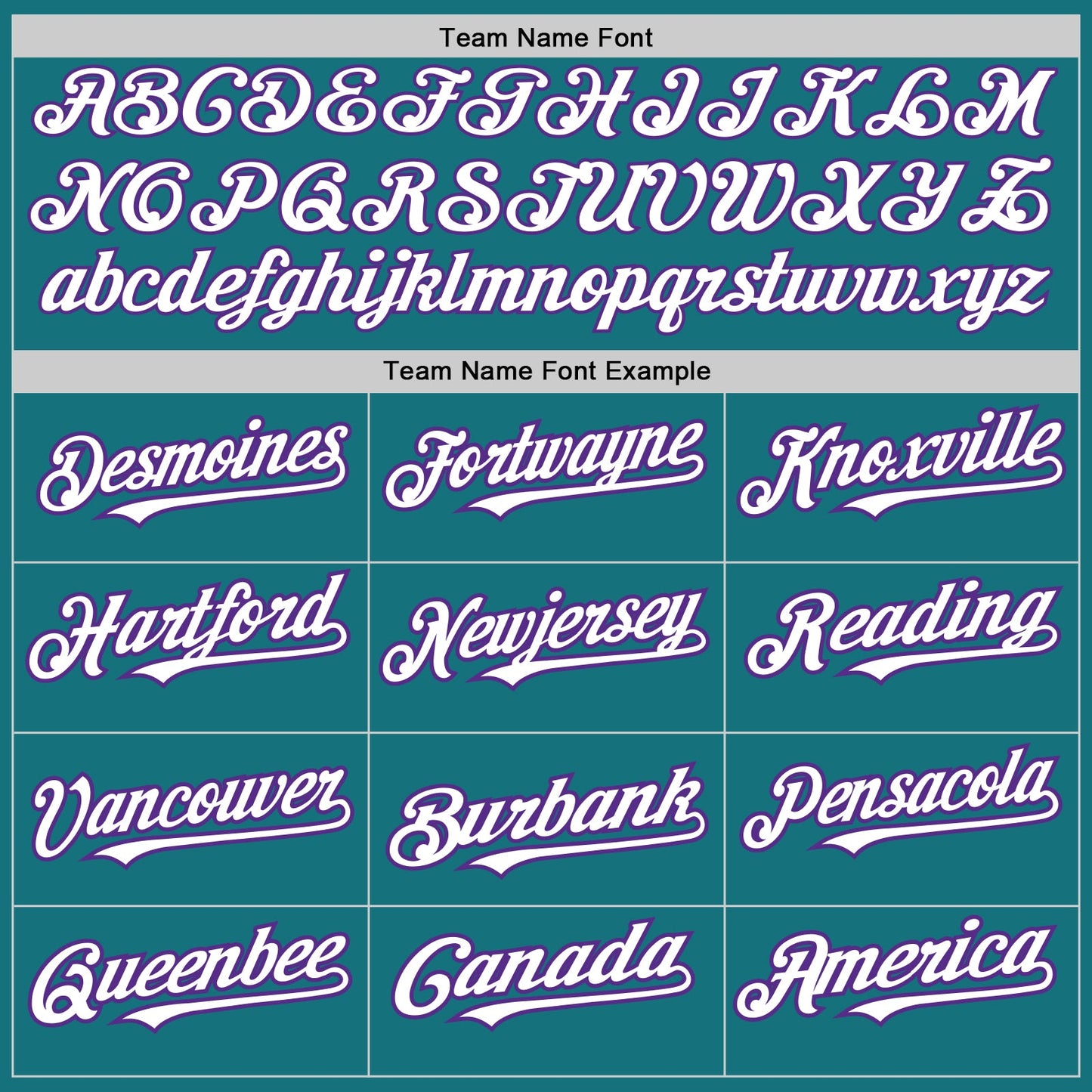 Custom Teal Purple Pinstripe White Two-Button Unisex Softball Jersey