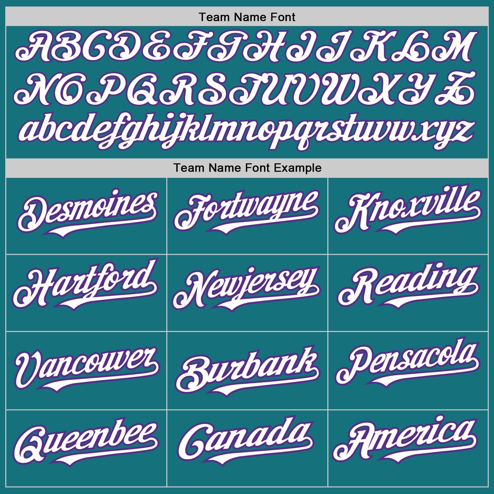 Custom Teal Purple Pinstripe White Two-Button Unisex Softball Jersey