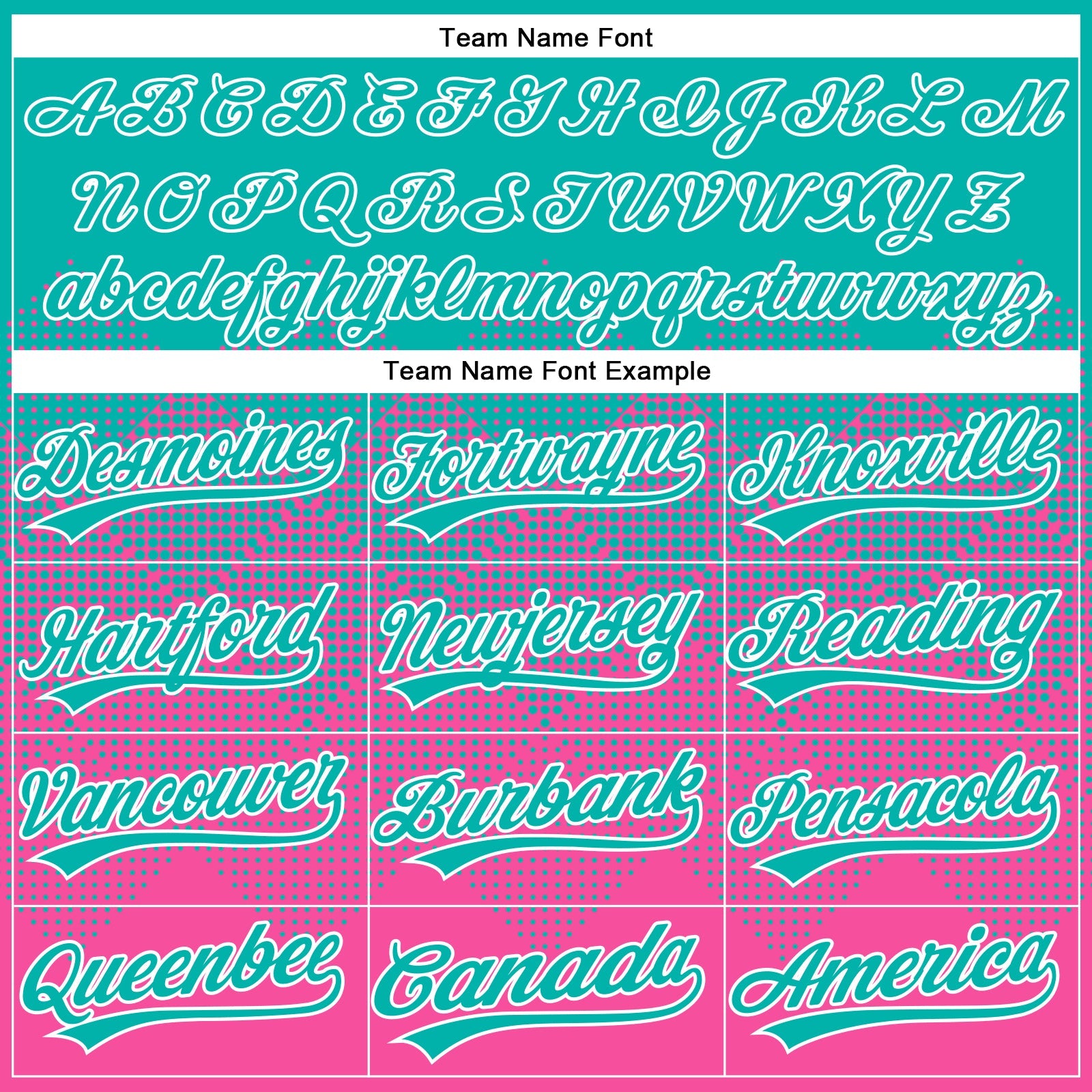 Custom Aqua Pink-White 3D Gradient Square Shape Two-Button Unisex Softball Jersey