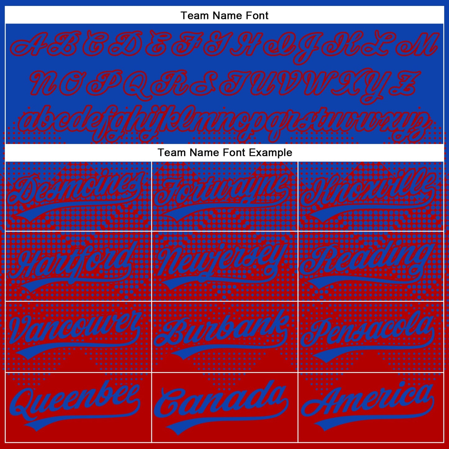 Custom Thunder Blue Red 3D Gradient Square Shape Two-Button Unisex Softball Jersey