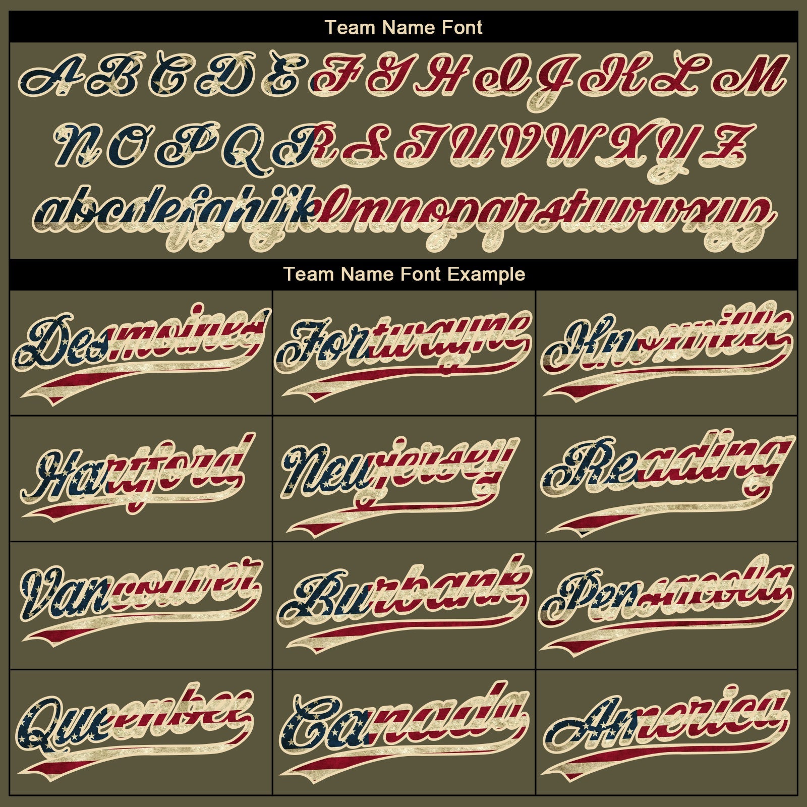 Custom Olive Vintage USA Flag-Cream Salute To Service Camo Raglan Sleeves Two-Button Unisex Softball Jersey