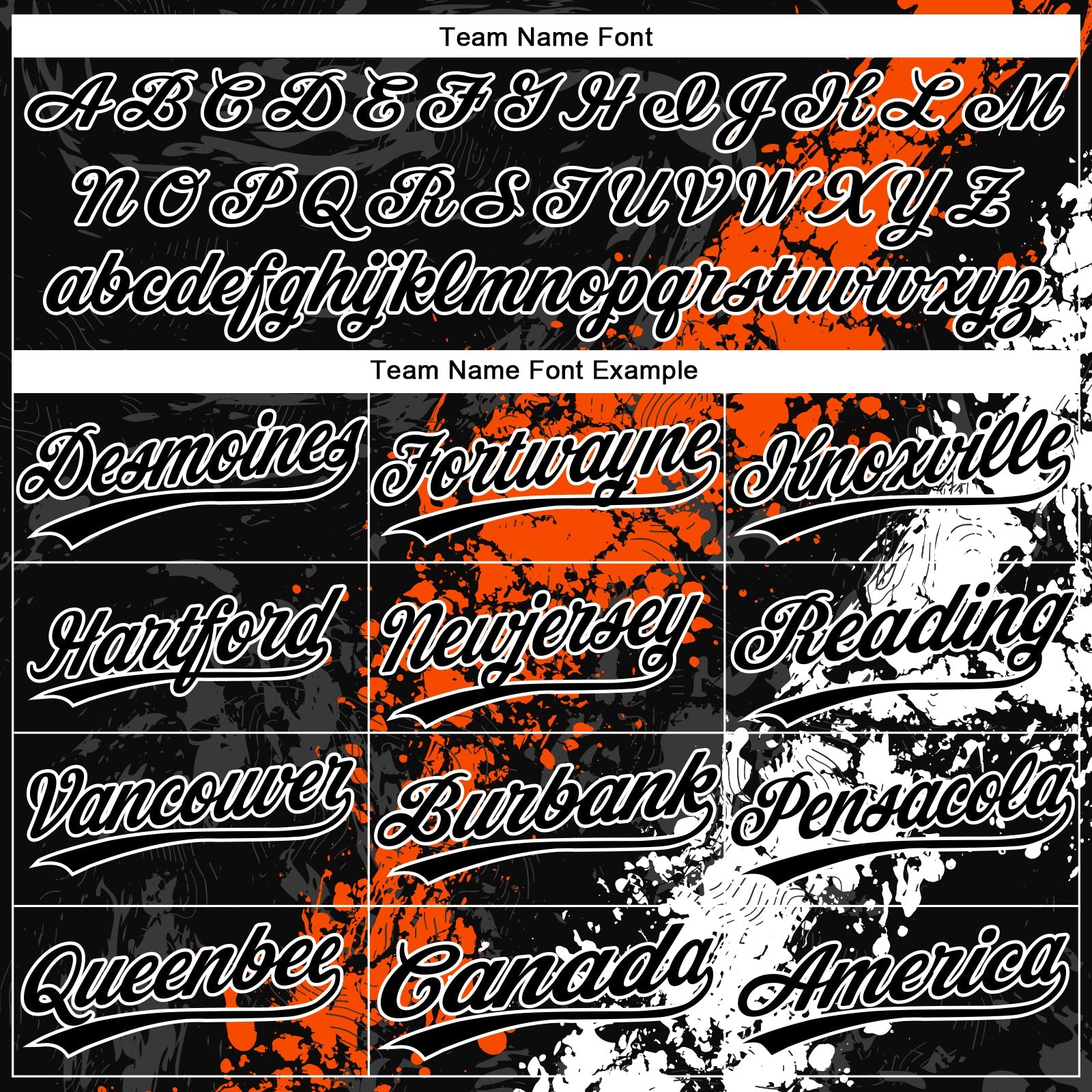 Custom Black Orange-White Dripping Splatter Cracked Texture Two-Button Unisex Softball Jersey