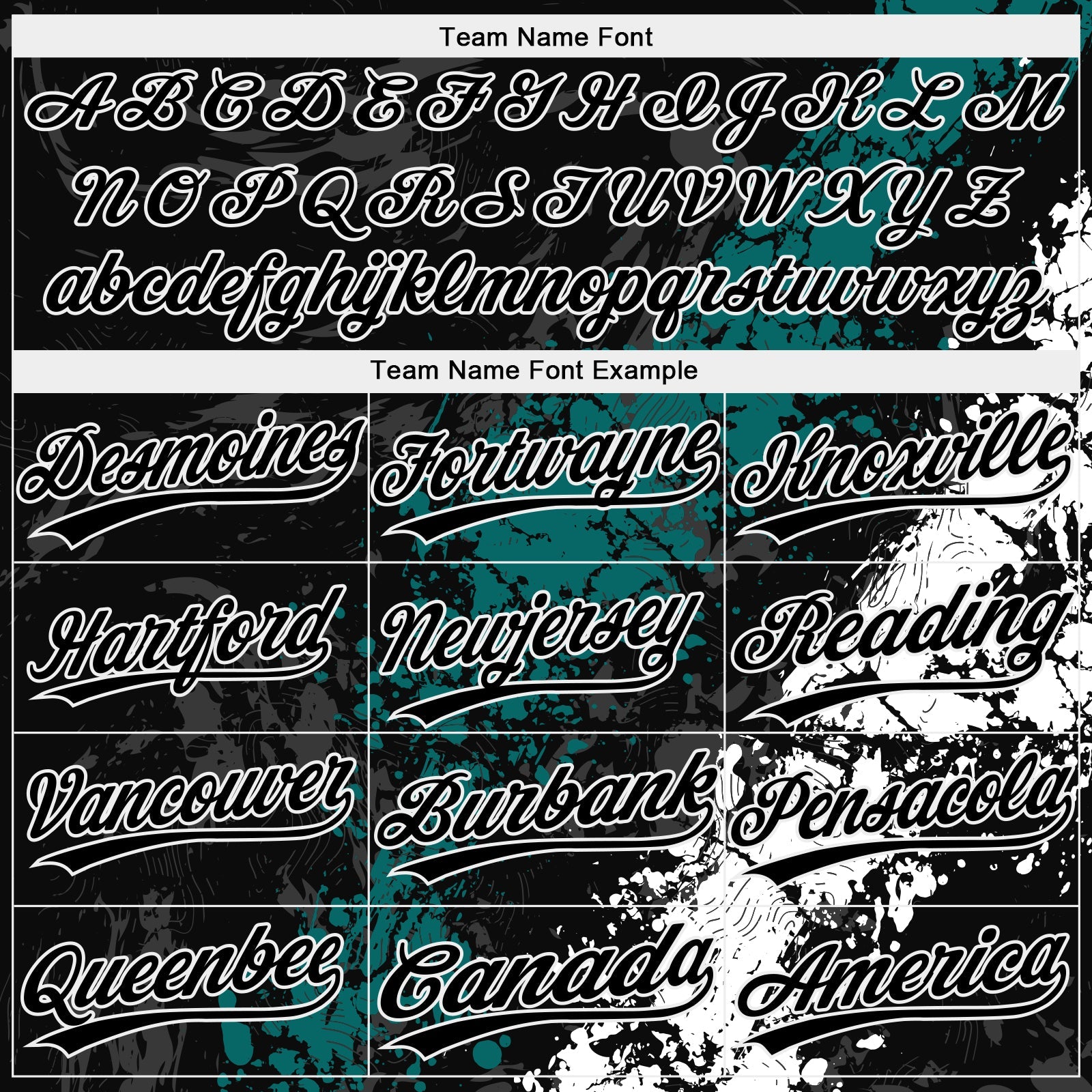 Custom Black Teal-White Dripping Splatter Cracked Texture Two-Button Unisex Softball Jersey