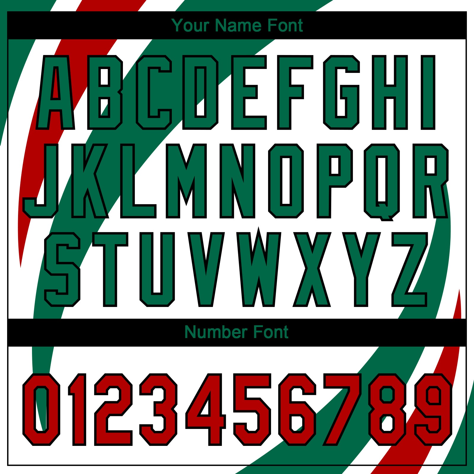 Custom White Red Kelly Green-Black Mexico Two-Button Unisex Softball Jersey