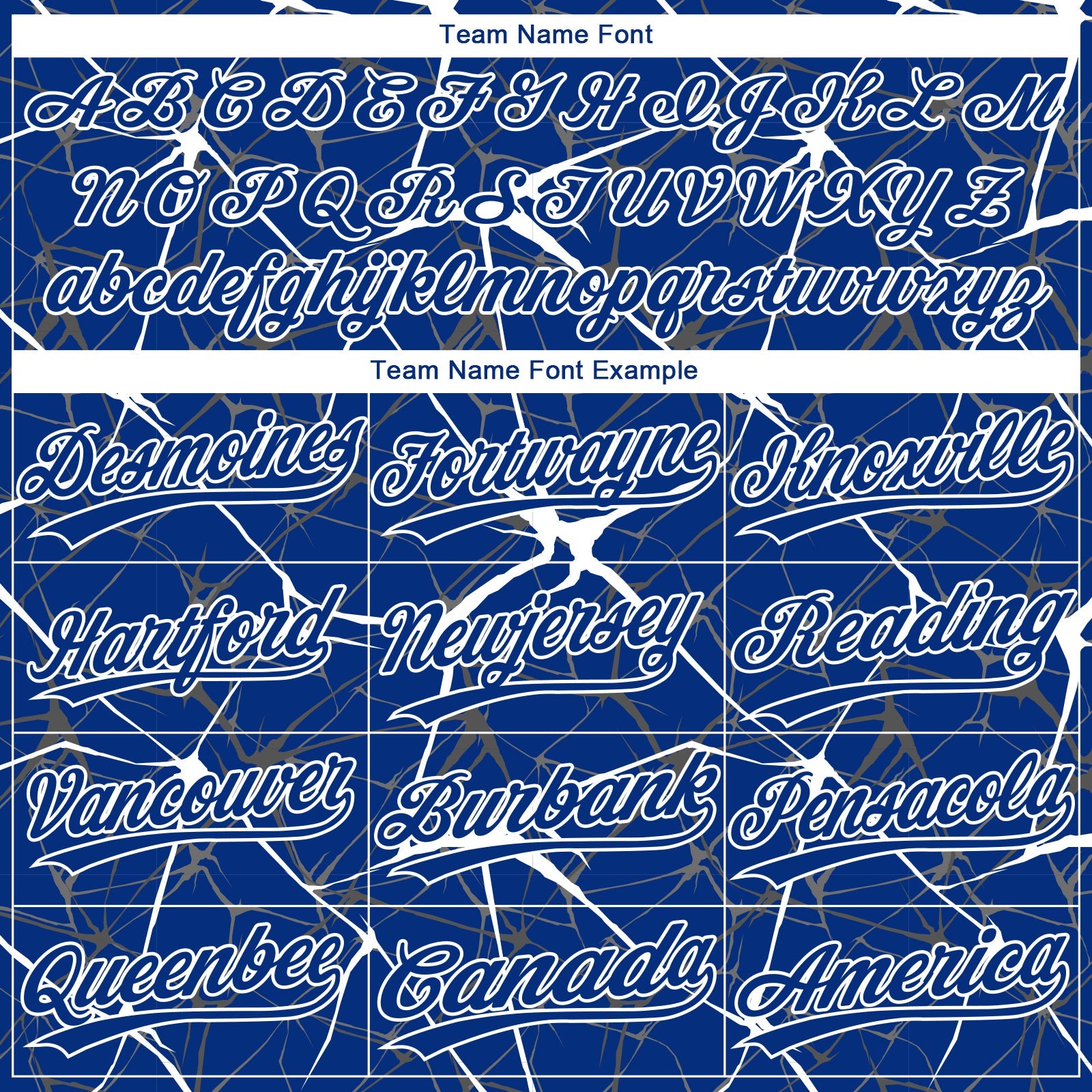 Custom Royal White  Abstract Network Two-Button Unisex Softball Jersey
