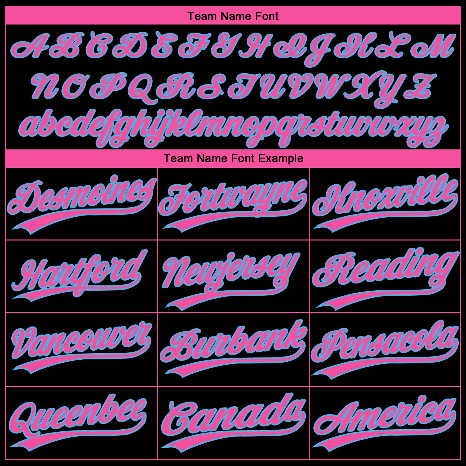 Custom Black Pink-Sky Blue Gradient Style Twinkle Star Two-Button Unisex Softball Jersey