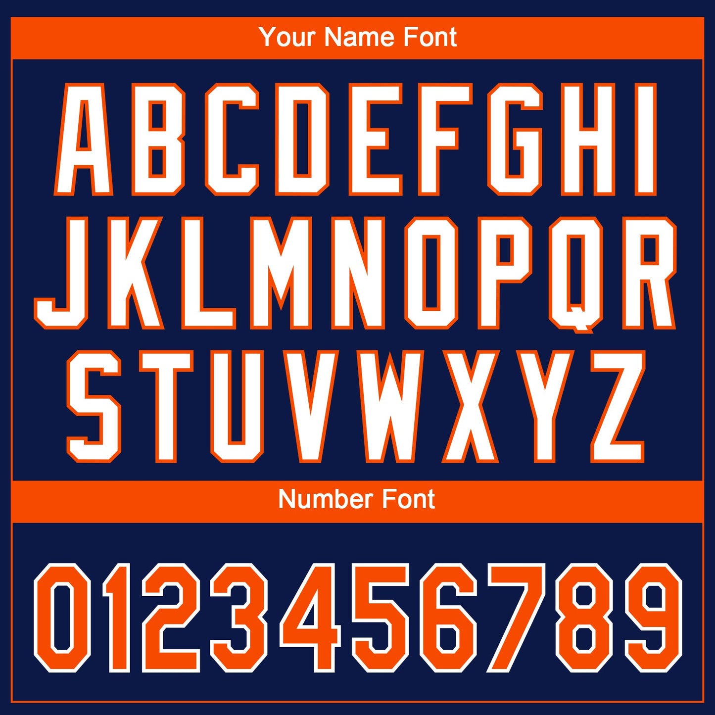 Custom Navy Orange-White Gradient Style Twinkle Star Two-Button Unisex Softball Jersey