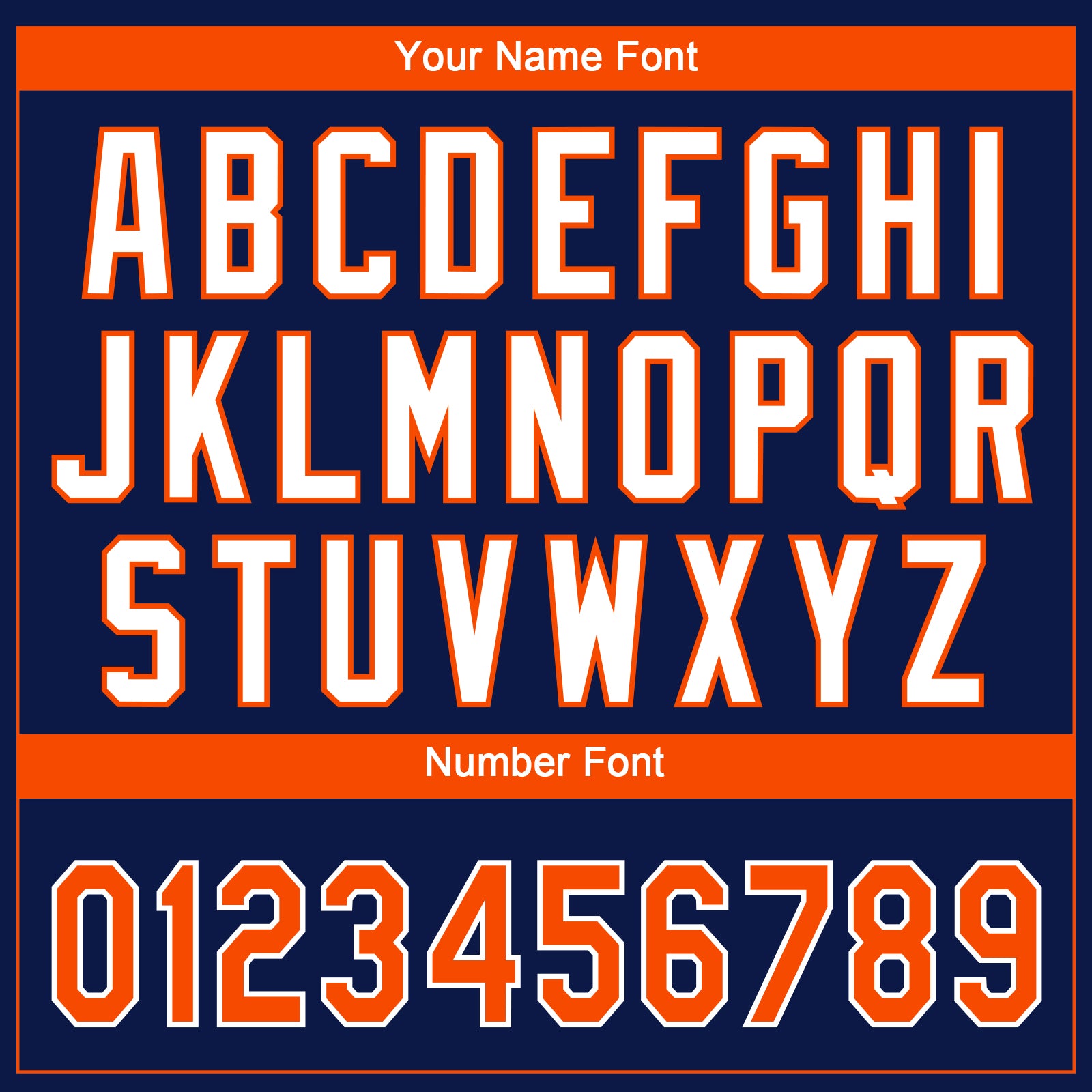 Custom Navy Orange-White Gradient Style Twinkle Star Two-Button Unisex Softball Jersey