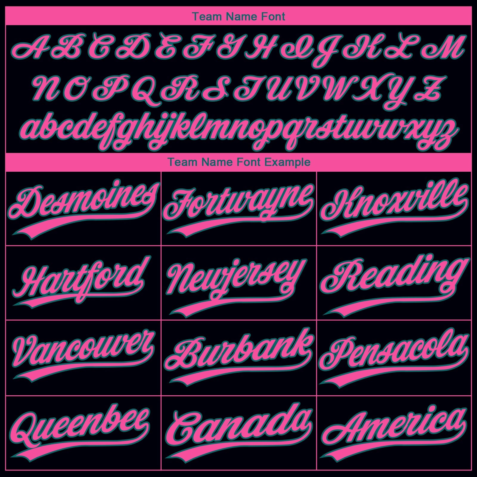 Custom Black Pink-Teal Gradient Style Twinkle Star Two-Button Unisex Softball Jersey