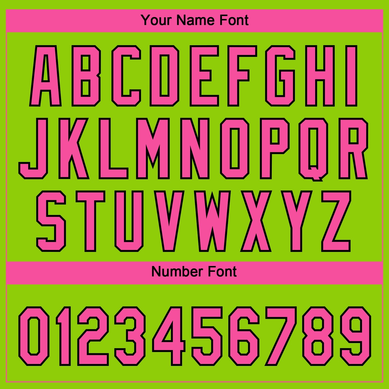 Custom Neon Green Pink-Black Gradient Style Twinkle Star Two-Button Unisex Softball Jersey