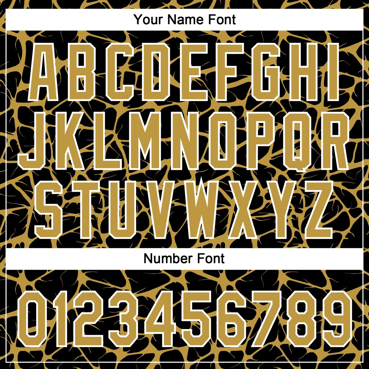 Custom Black Old Gold-White Abstract Network Crackle Two-Button Unisex Softball Jersey