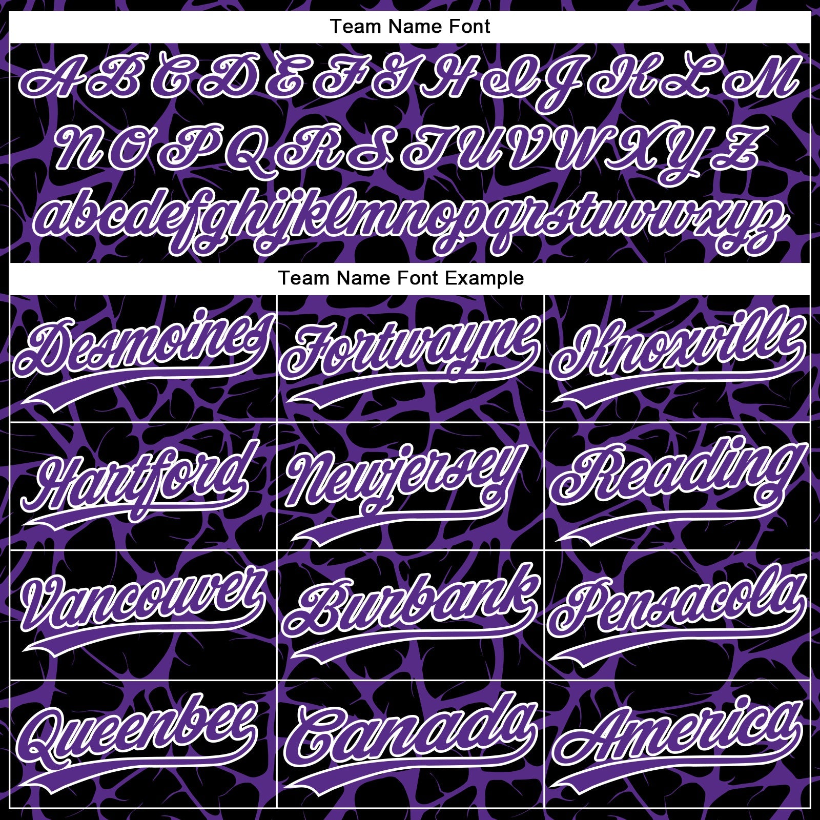 Custom Black Purple-White Abstract Network Crackle Two-Button Unisex Softball Jersey