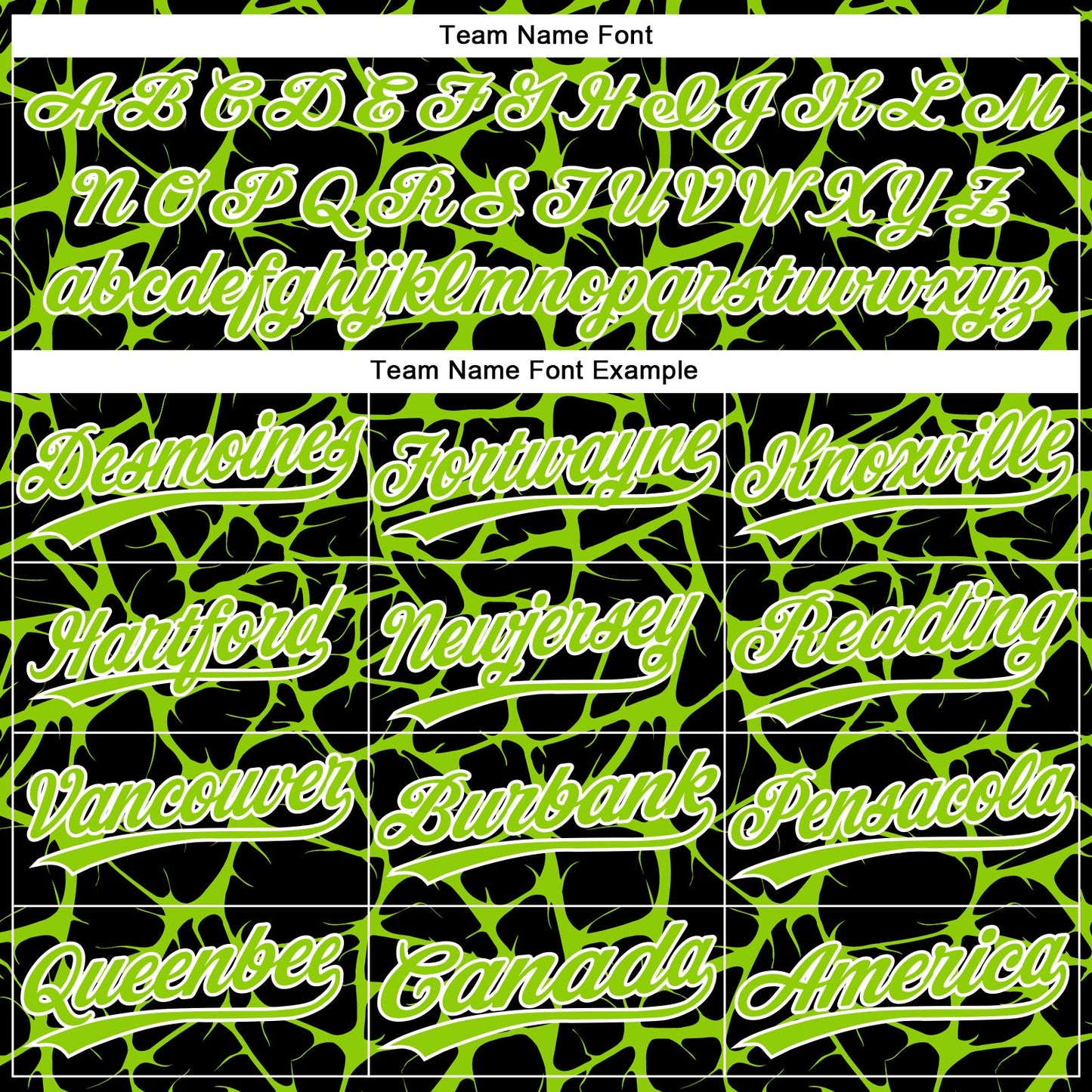 Custom Black Neon Green-White Abstract Network Crackle Two-Button Unisex Softball Jersey