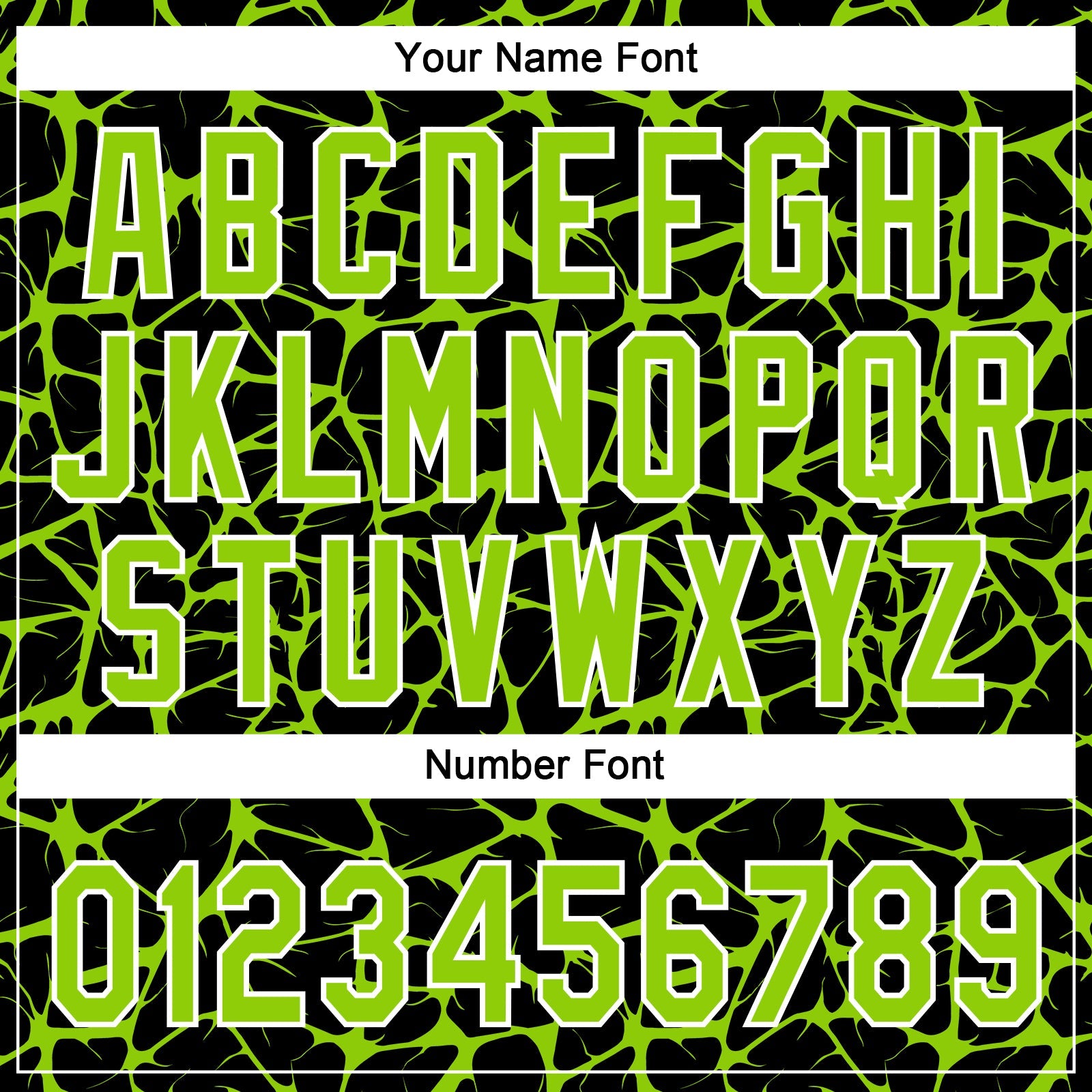 Custom Black Neon Green-White Abstract Network Crackle Two-Button Unisex Softball Jersey