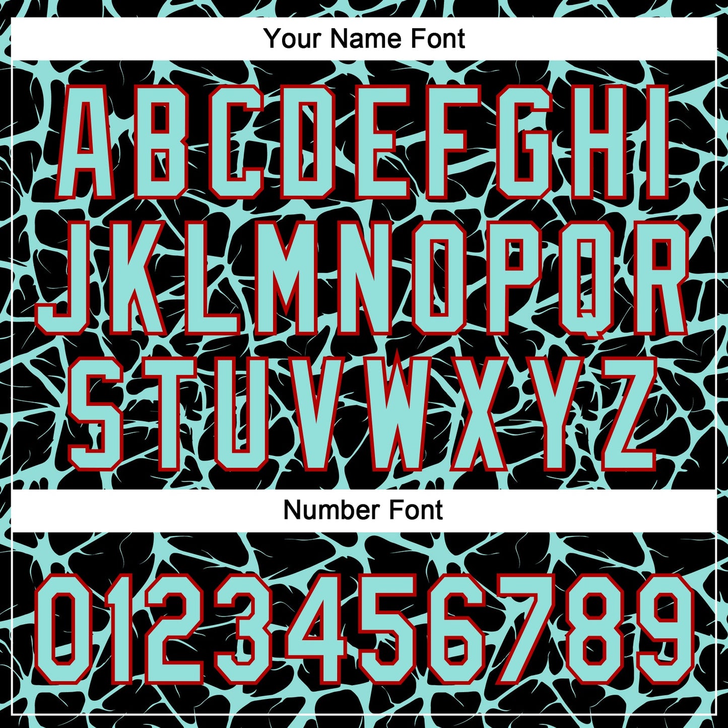 Custom Black Ice Blue-Red Abstract Network Crackle Two-Button Unisex Softball Jersey